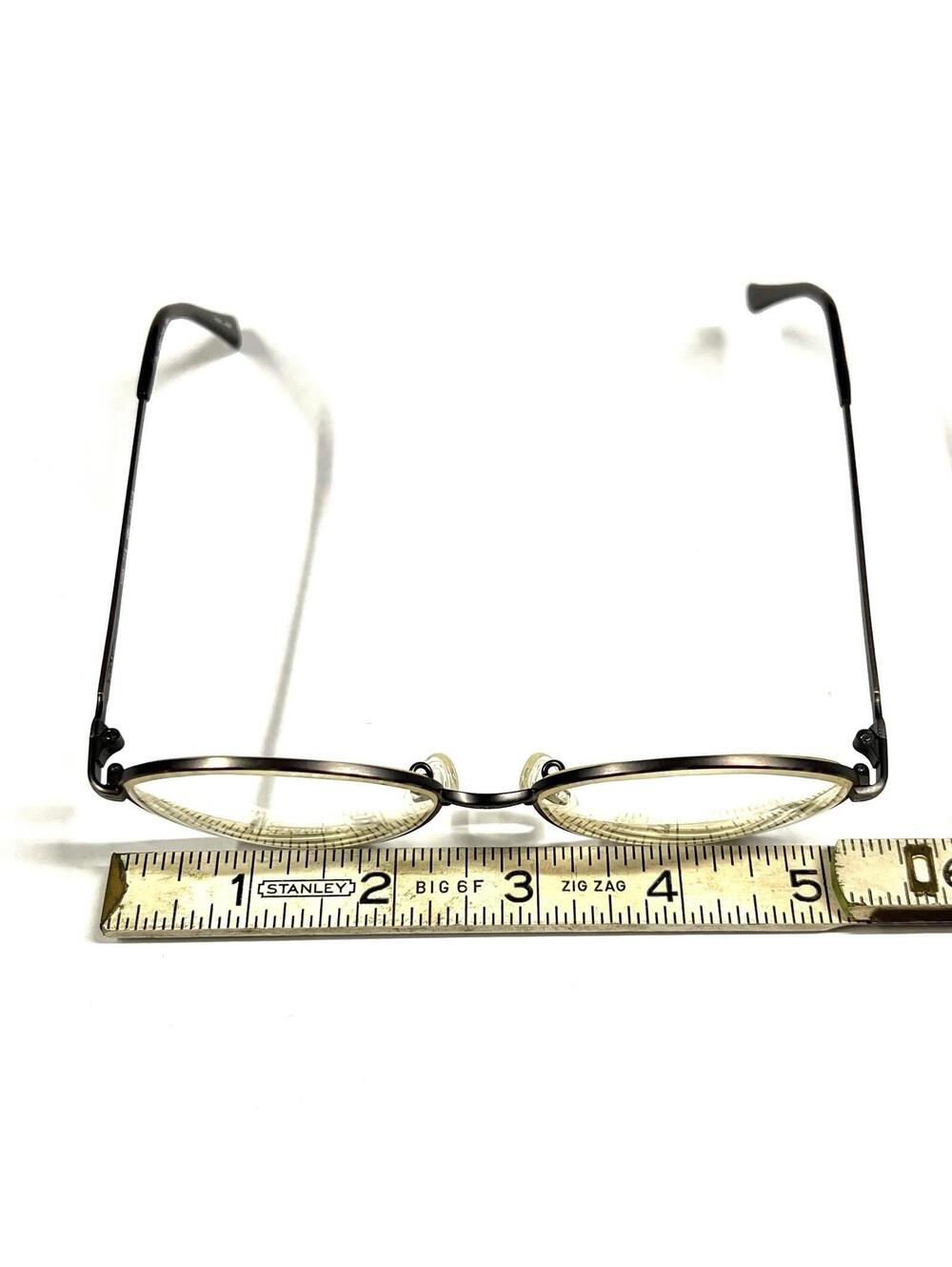 Tiara Eyeglasses Mod-714 DBU 53-16-140 FRAMES ONLY Metal Made In Japan - Picture 13 of 15